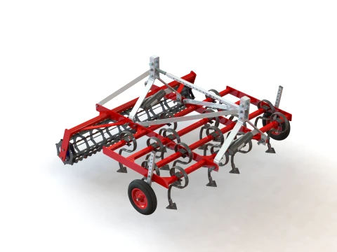 WG 1001 - Field Cultivator 3D Model