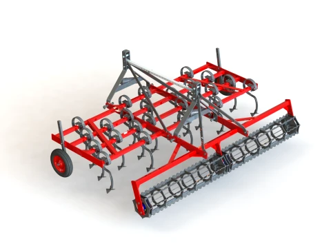 WG 1001 - Field Cultivator 3D Model