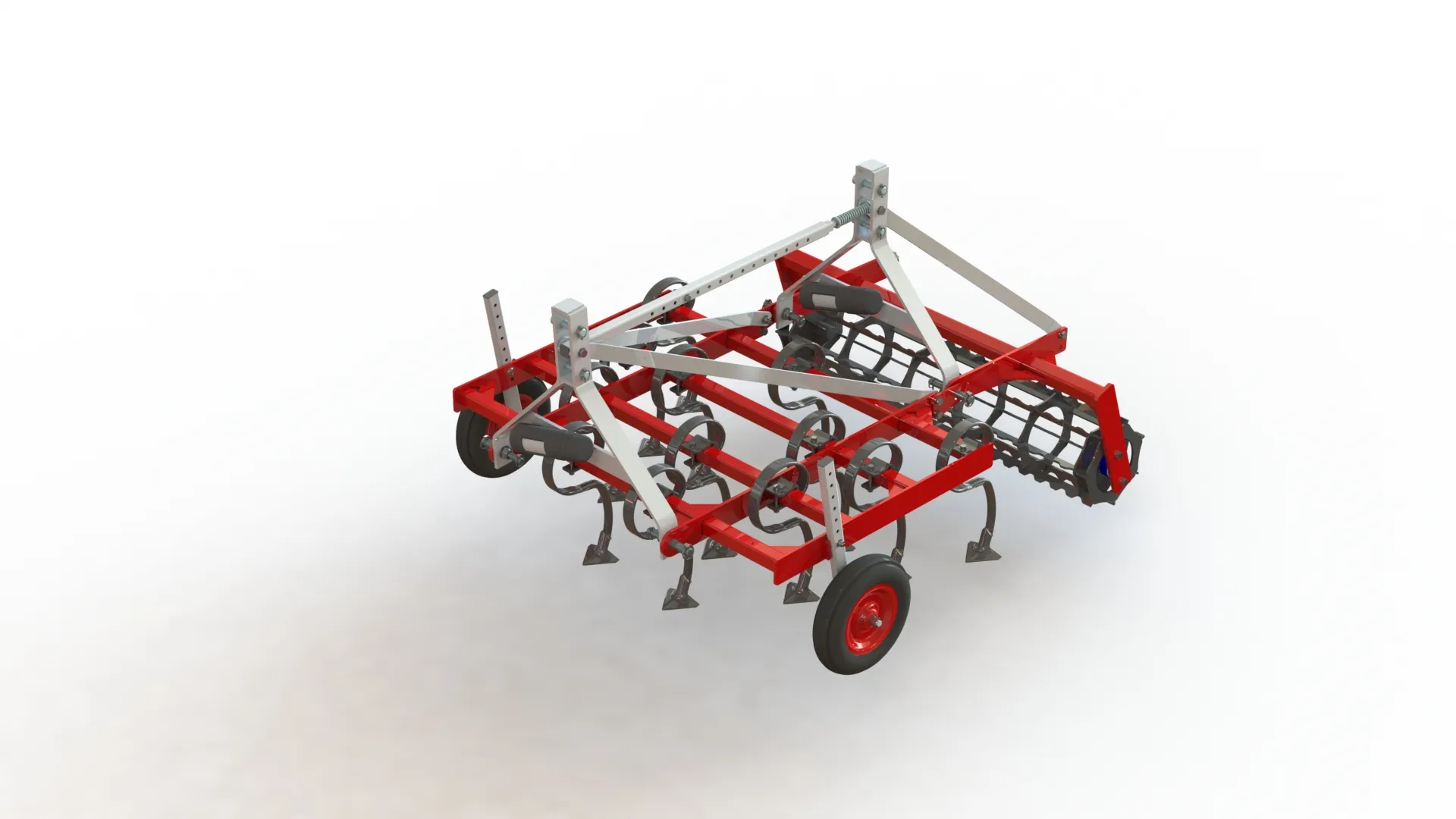 WG 1001-150 - 畑耕耘機 3Dモデル .c4d .max .obj .3ds .fbx .stl .blend