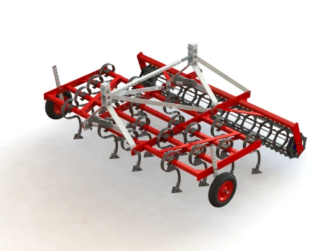 WG 1001-250 - Cultivador de campo Modelo 3D