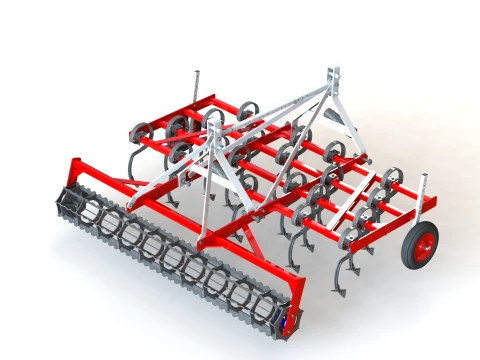 WG 1001-250 - Field Cultivator 3D Model