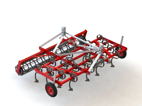 WG 1001-250 - Field Cultivator 3D Model