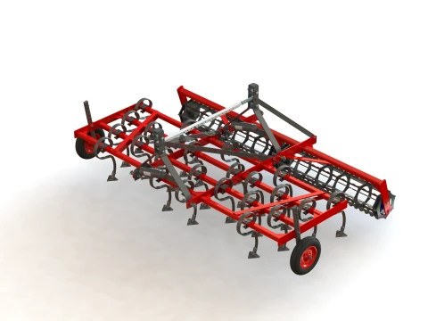 WG 1001-300 - Cultivador de campo Modelo 3D
