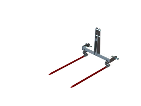 WG 1028 - Horquillas para balas STL Modelo 3D