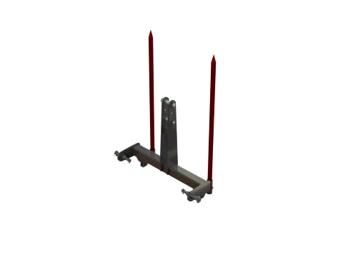 WG 1028 - STL Bale forks 3D Model