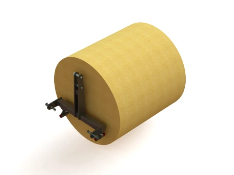 WG 1028 - STL Bale forks 3D Model