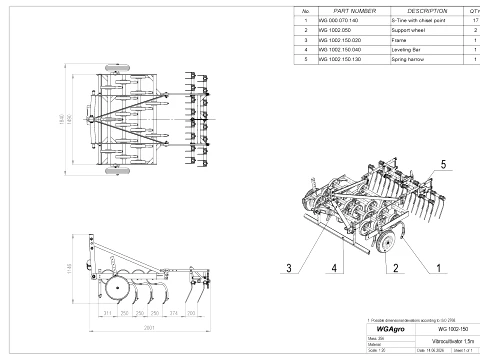 WG 1002 - EcoCultivator 3D 모델
