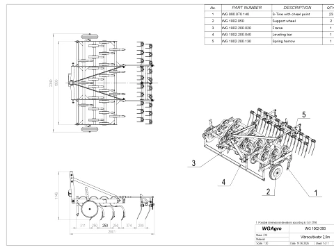 WG 1002-200 - EcoCultivator 3D Model