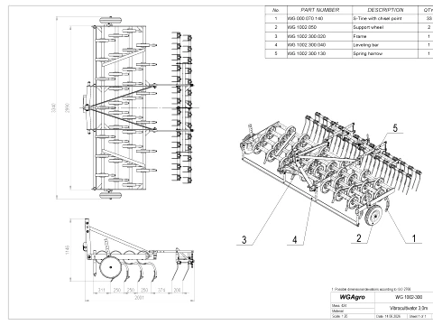 WG 1002-300 - EcoCultivator 3D Model