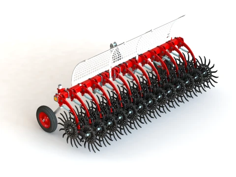 WG 1004-250 - Eco rotary harrow 3D Model