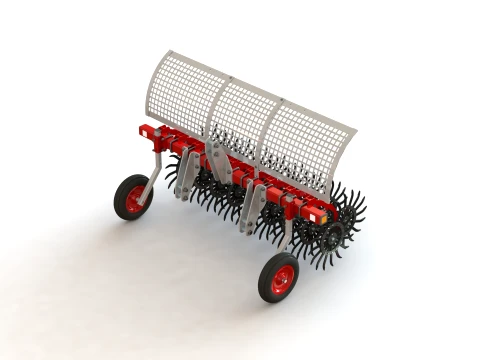 WG 1004 - Eco Rotary Harrow 3D Model