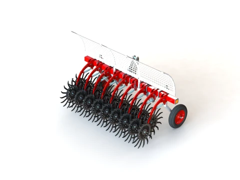 WG 1004 - Eco Rotary Harrow 3D Model
