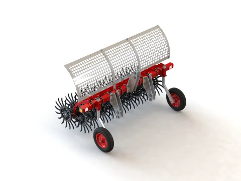WG 1004 - Eco Rotary Harrow 3D Model