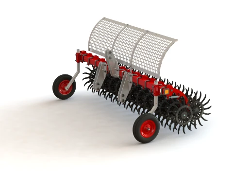 WG 1004 - Eco Rotary Harrow 3D Model