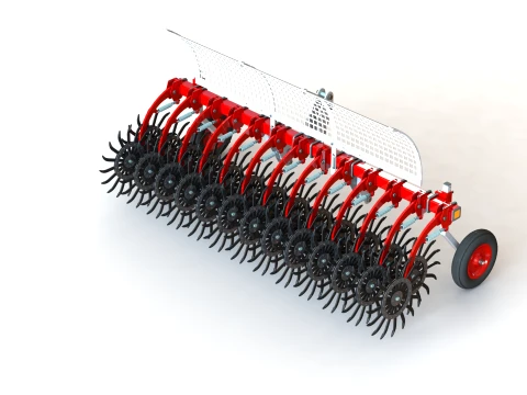 WG 1004 - Eco Rotary Harrow 3D Model