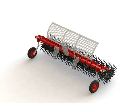 WG 1004 - Eco Rotary Harrow 3D Model
