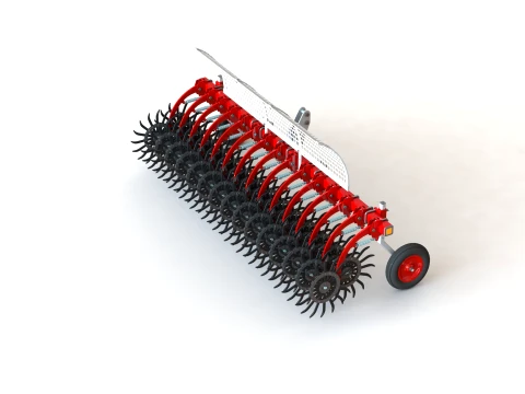 WG 1004 - Eco Rotary Harrow 3D Model