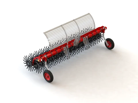 WG 1004 - Eco Rotary Harrow 3D Model