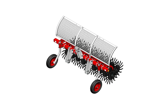 WG 1004 - Eco Rotary Harrow 3D Model