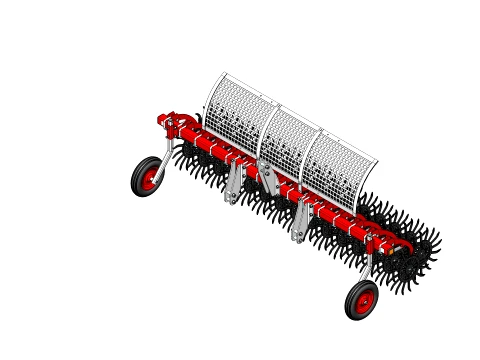 WG 1004 - Eco Rotary Harrow 3D Model