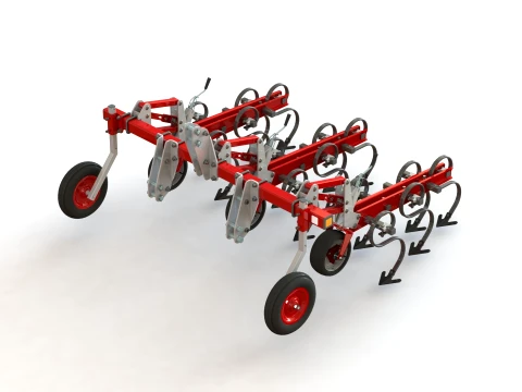 WG 1003 - Row crop cultivator 3D Model
