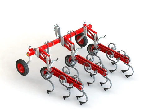 WG 1003 - Row crop cultivator 3D Model