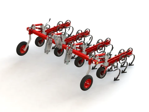 WG 1003 - Row crop cultivator 3D Model