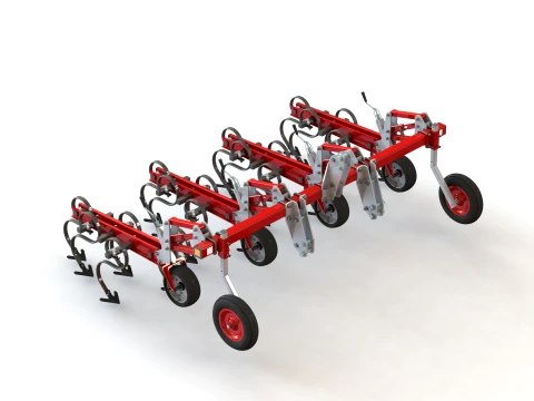 WG 1003 - Row crop cultivator 3D Model