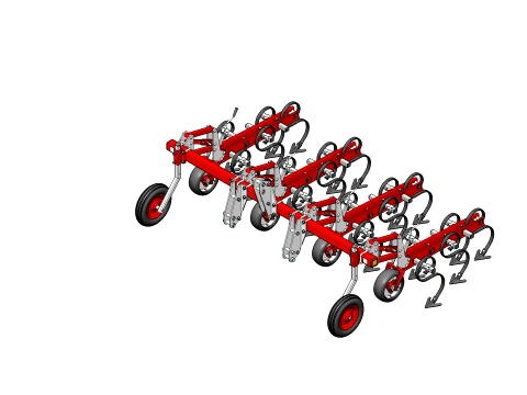 WG 1003 - Row crop cultivator 3D Model
