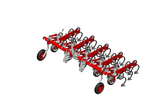 WG 1003 - Row crop cultivator 3D Model