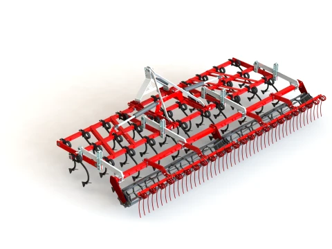 WG 0005-600MH - Field cultivator 3D Model