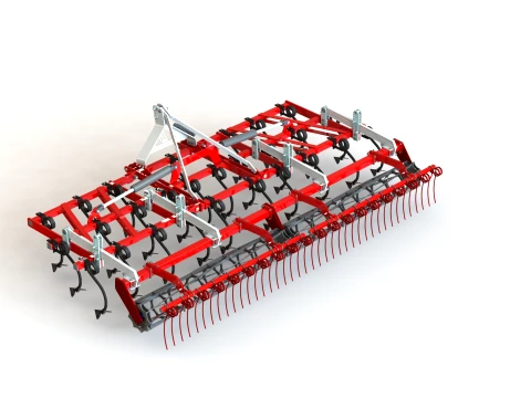 WG 0005-500MH - Field cultivator 3D Model