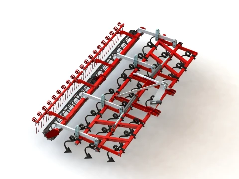 WG 0005-500MH - Field cultivator 3D Model