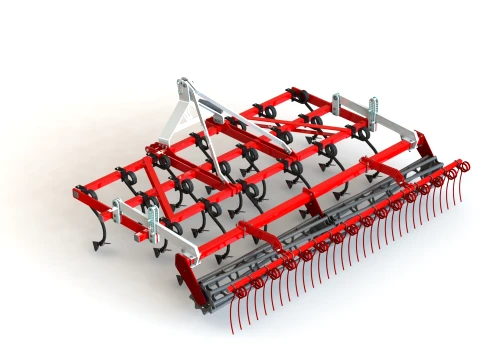 WG 0005-400MF - Field cultivator 3D Model