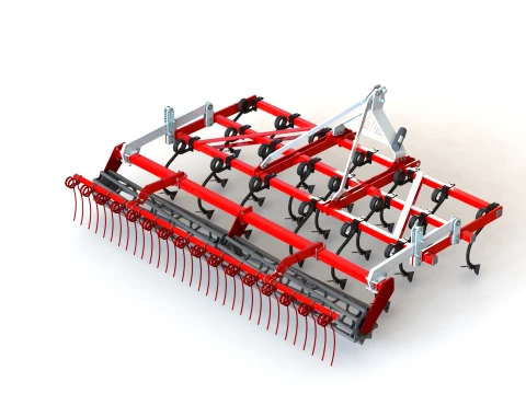 WG 0005-400MF - Field cultivator 3D Model