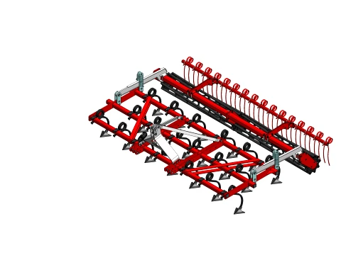 WG 0005-400MF - Field cultivator 3D Model