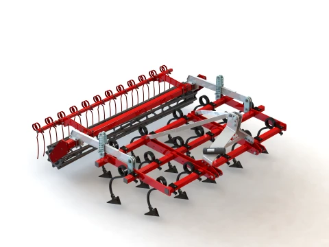 WG 0005-300MF - Field cultivator 3D Model