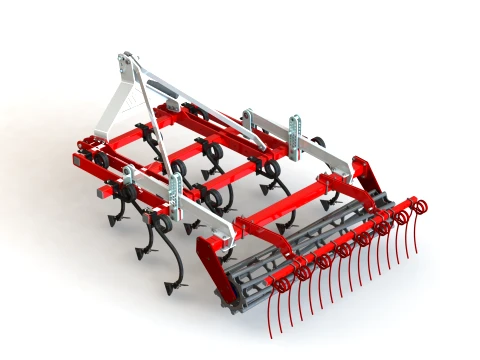 WG 0005-200MF - Coltivatore Modello 3D