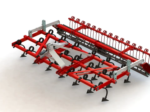 WG 0005 - Field cultivator 3D Model