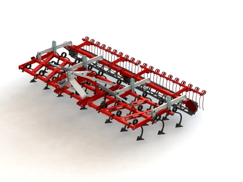 WG 0005 - Field cultivator 3D Model