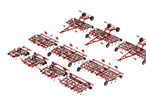 WG 0005 - Field cultivator 3D Model