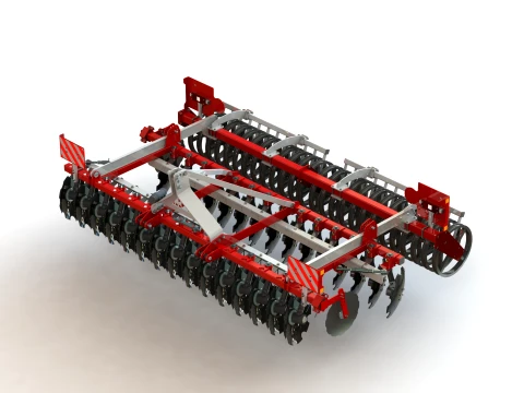 WG 0016-400 - Grade de discos Modelo 3D