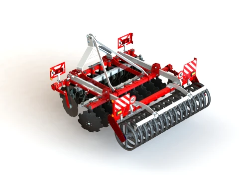WG 0016-250 - Disc harrow 3D Model