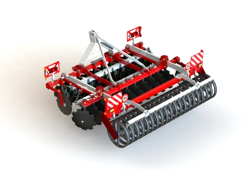 WG 0016 - Disc harrow 3D Model