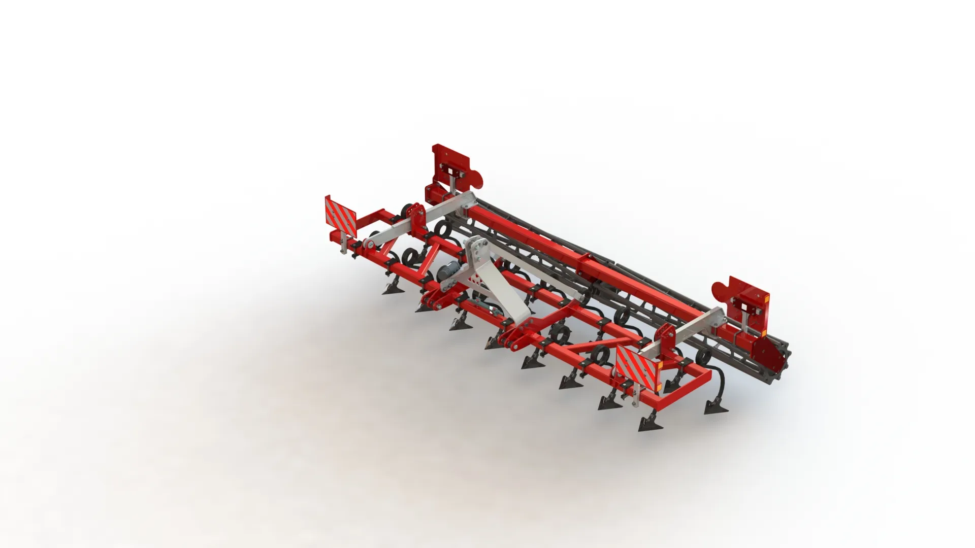 WG 0014-400 - classic field cultivator 3D Model .c4d .max .obj .3ds .fbx .stl .blend 