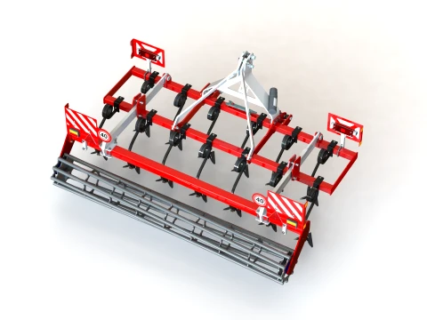 WG 0014-300 - classic field cultivator 3D Model