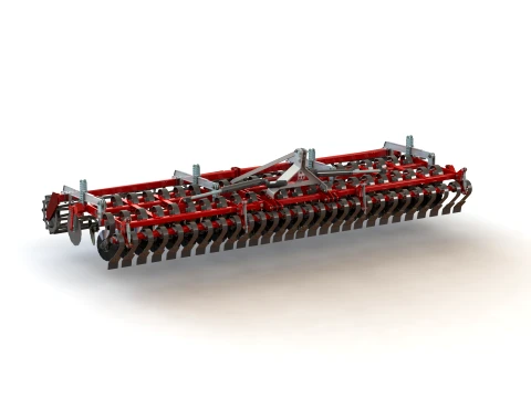 WG 0026-600MH - light disc harrow 3D Model