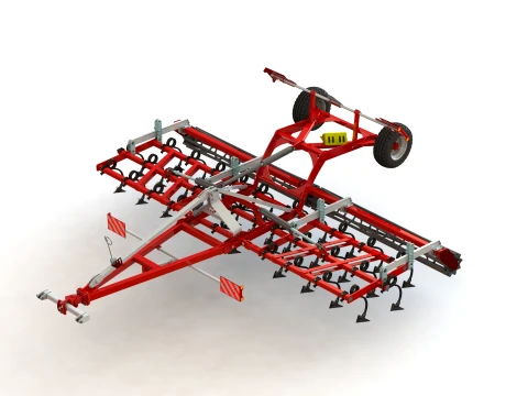 WG 0005-600SMH - Field cultivator 3D Model