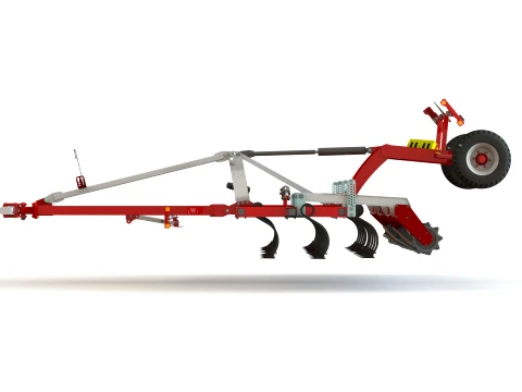 WG 0005-600SMH - Field cultivator 3D Model
