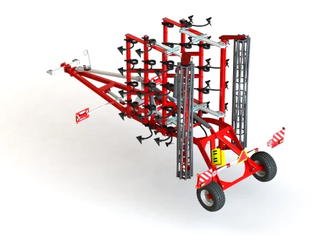 WG 0005-600SMH - Field cultivator 3D Model